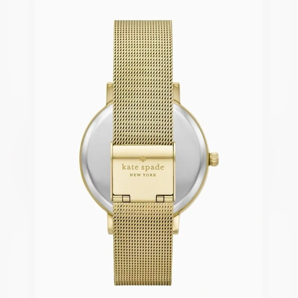 Kate Spade Gold Mesh Strap Women's Watch KSW9056 248$ - Picture 3 of 4